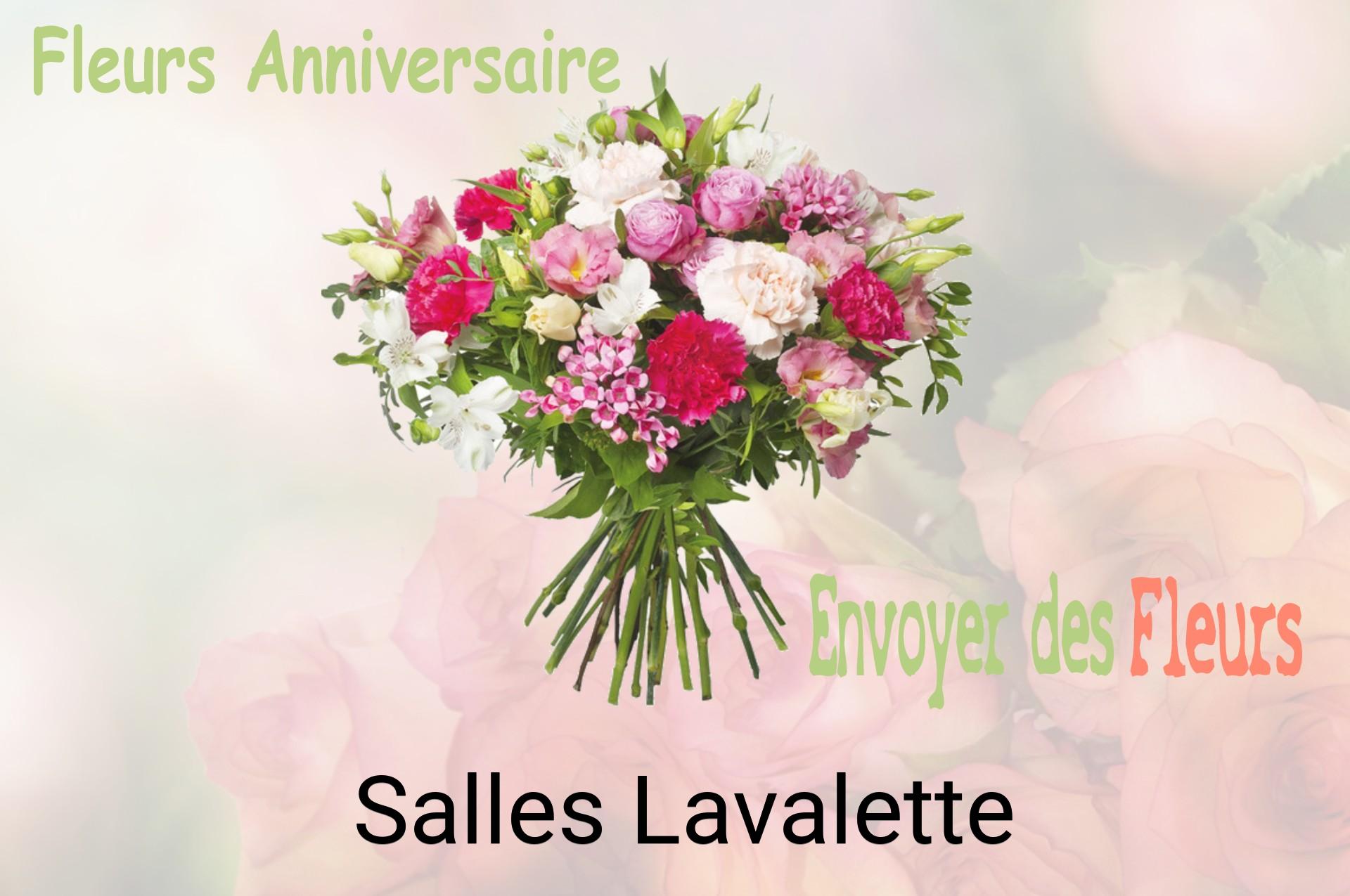 Bouquet de fleurs d’anniversaire livré à Salles-Lavalette
